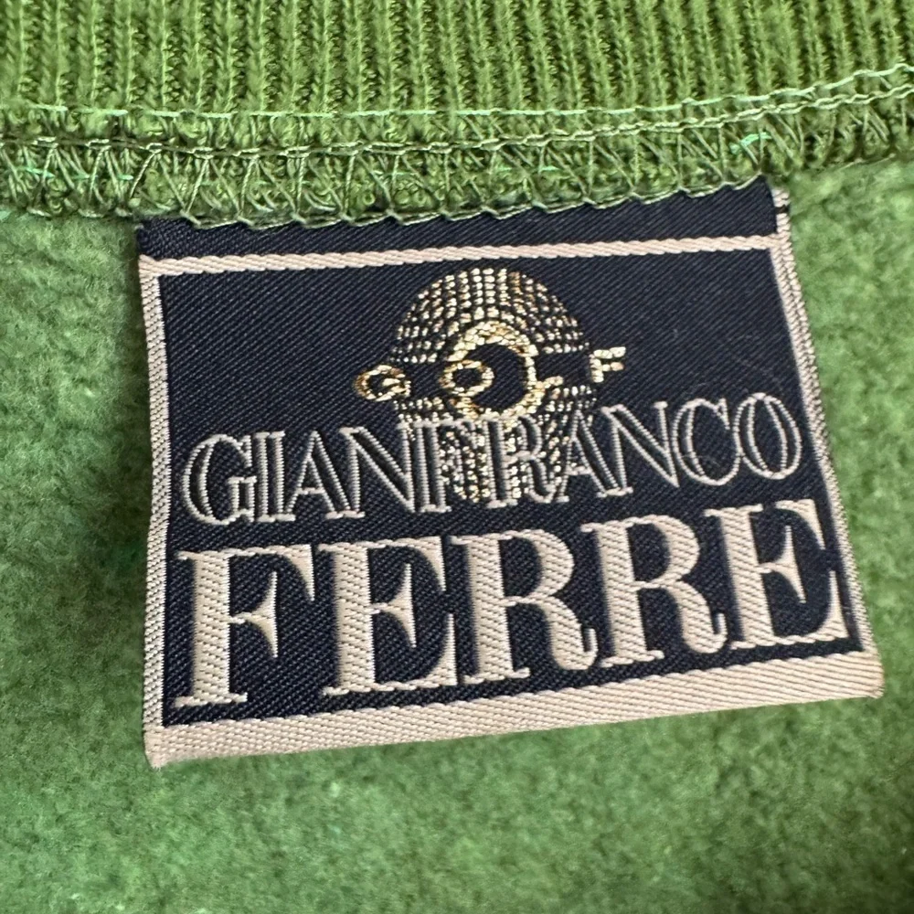 Gianfranco Ferre Golf Green Crewneck Sweater - Picture 3 of 8